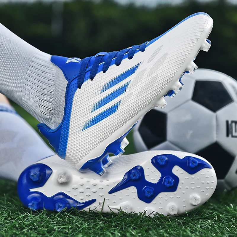Quality Football Boots Wholesale C.Ronaldo Football Boots Assassin Chuteira Campo TF/AG Sports Boots Futsal Match Training Boots