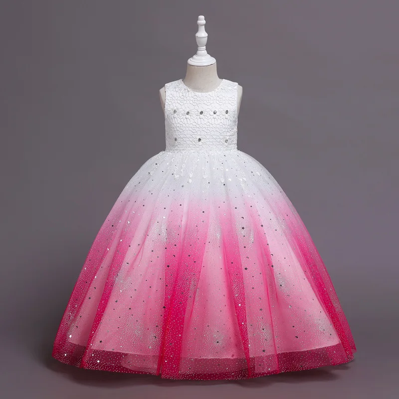 Flower Girl Dresses O-Neck A-LINE Pageant Dresses for Girls Tulle Girls Dress