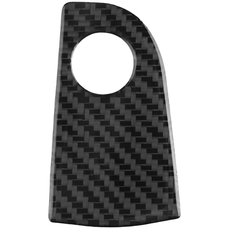 

Left Drive Carbon Fiber Copilot Storage Handle Box Button Trim For Alfa Romeo-Giulia 17-19