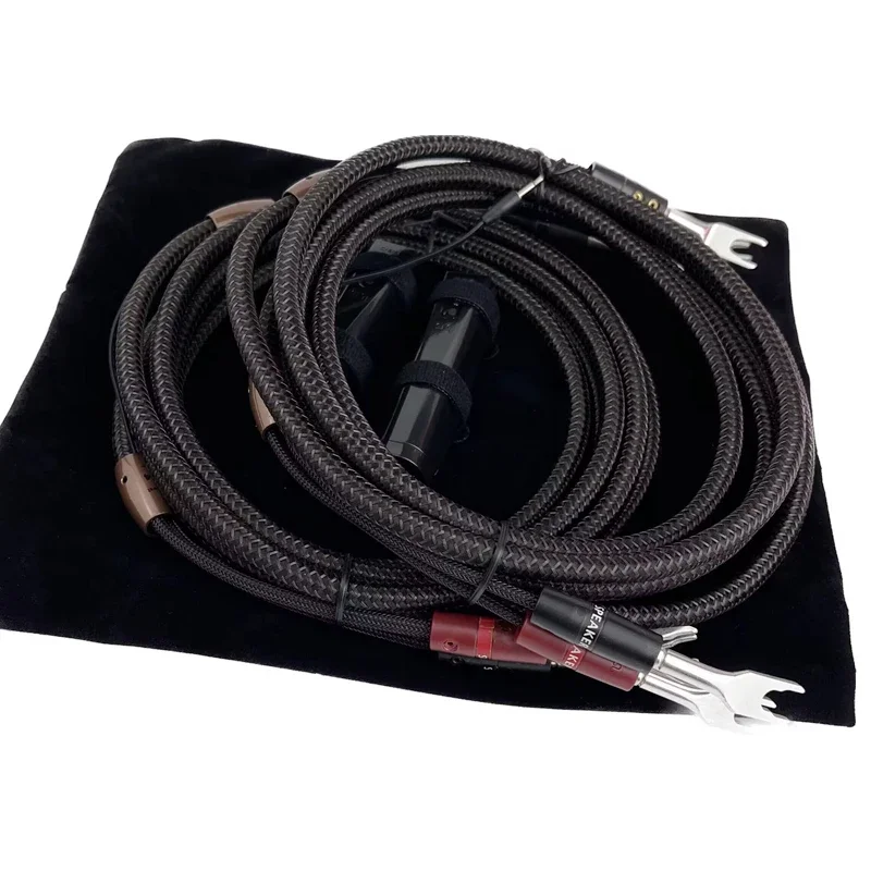 Пара кабелей динамиков Star-Quad GO-4 с идеальной поверхностью медный звуковой кабель