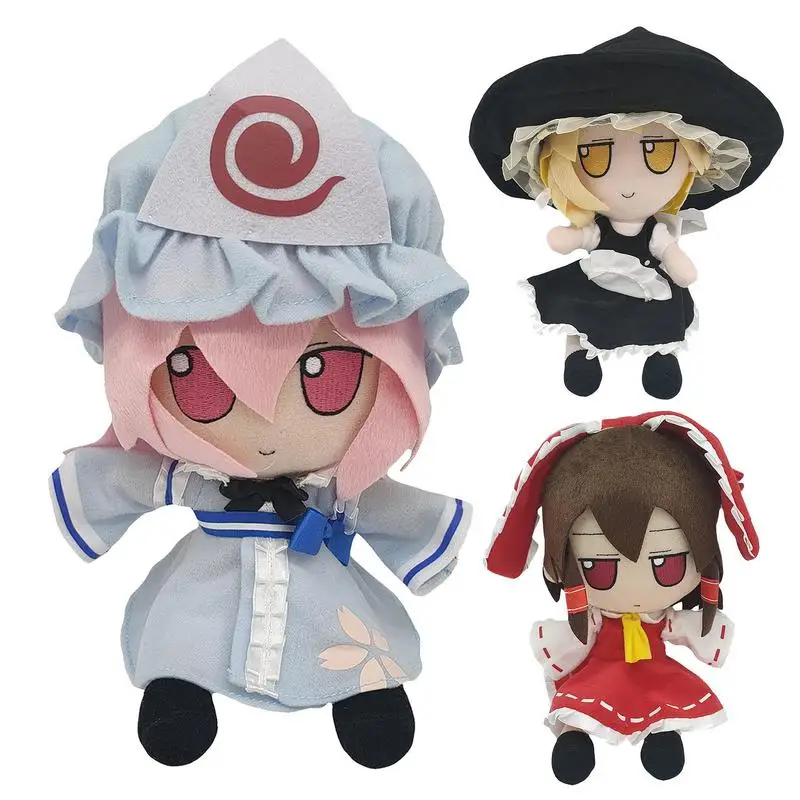 

Проект TouHou, косплей, плюшевая кукла Marisa Komeiji Koishi Hakurei Reimu Hon Meirin Хата No Koko, мягкие игрушки, подарок, кукла для взрослых и детей