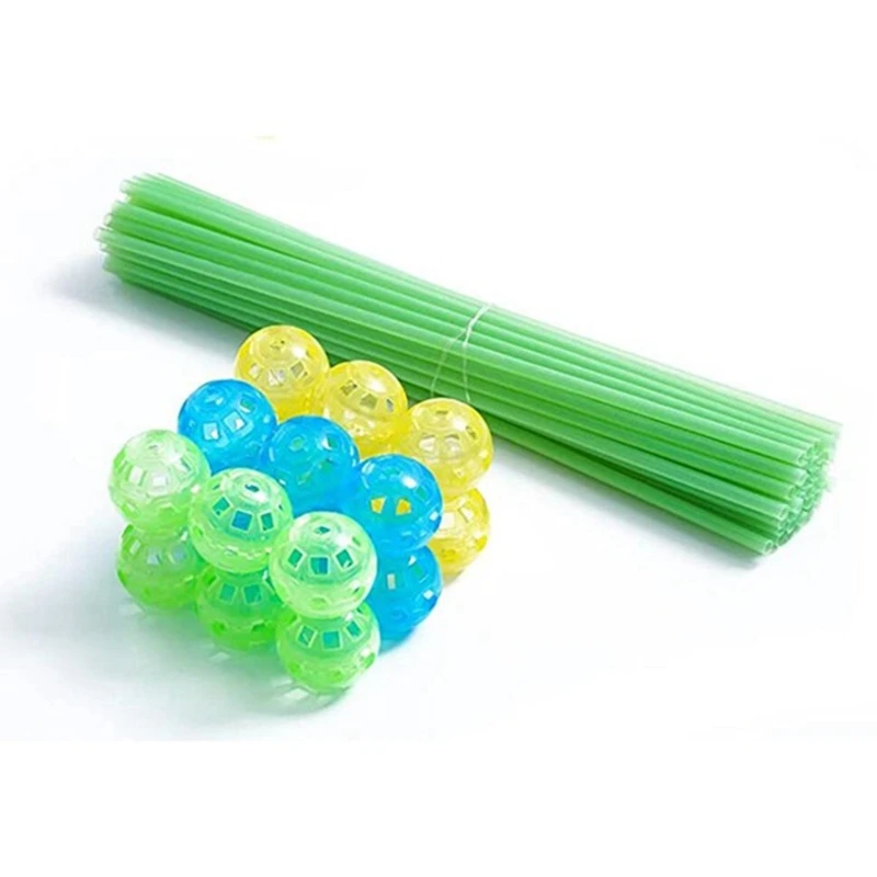 

Kids Building Kit,120Pcs Luminous Construction Toys Build Fort Toy,Building Empty Castle DIY Buildings,Tents,Play Houses