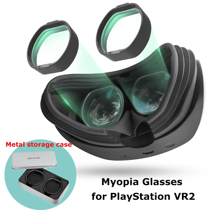 

Очки для близорукости для Playstation VR2 профессиональные Асферические полимерные линзы быстрая разборка защитная рамка для PS VR2 аксессуары