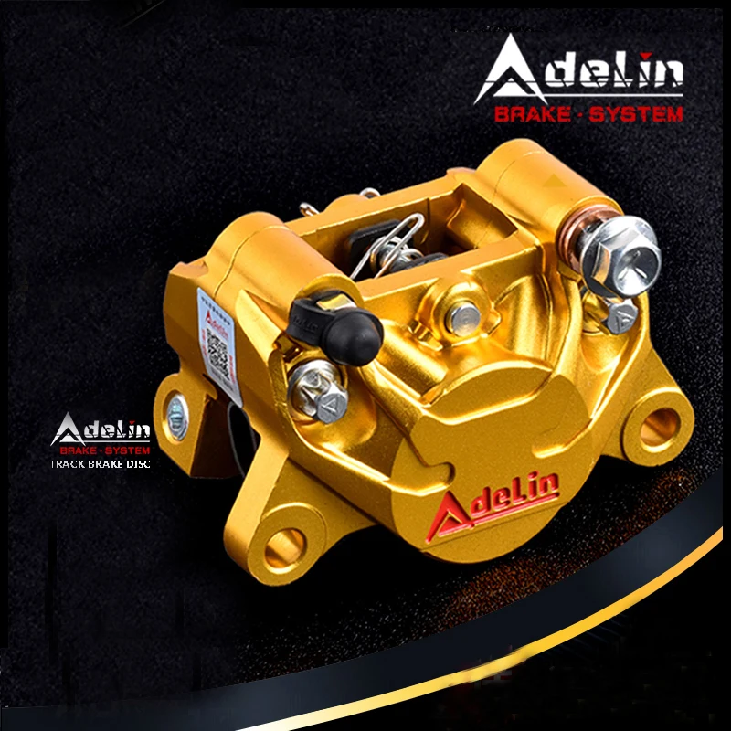 

Original 84mm Adelin CNC ADL-17 motorcycle 34mm x 2 piston Rear brake calipers pump mounting for MSX125 NIU N1 BWS RS100 GTR M3