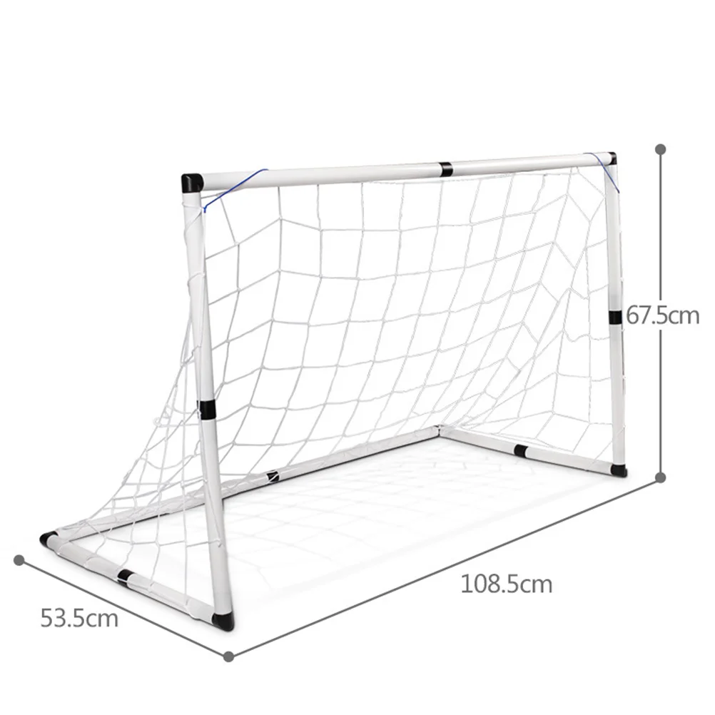 

Soccer Net Training Football Mini Kids Door Toys Outdoor Toy Goal Outdoors Game Outside Indoor Playset Suit Ball Set Collapsible