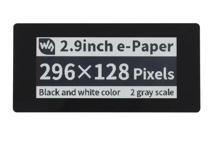 Waveshare 2 9 дюймовый сенсорный e-Paper HAT E-Ink дисплей для Raspberry Pi 5-точечный емкостный
