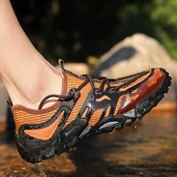 professional mens quick drying beach sandals summer breathable outdoor hiking creek shoes mens comfortable sports shoes hiking