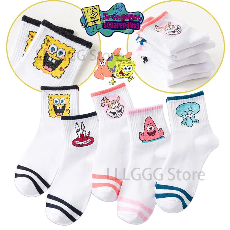 Носки Длинные хлопковые до середины икры 5 пар