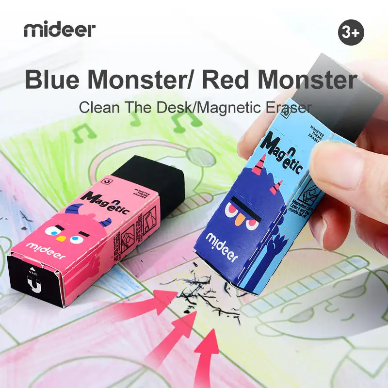 

Mideer Mideertoys магнитные Ластики для чистки стола