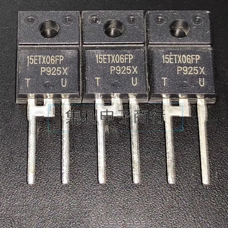 

3PCS/Lot 15ETX06FP TO-220F 600V 15A MOSFET In Stock