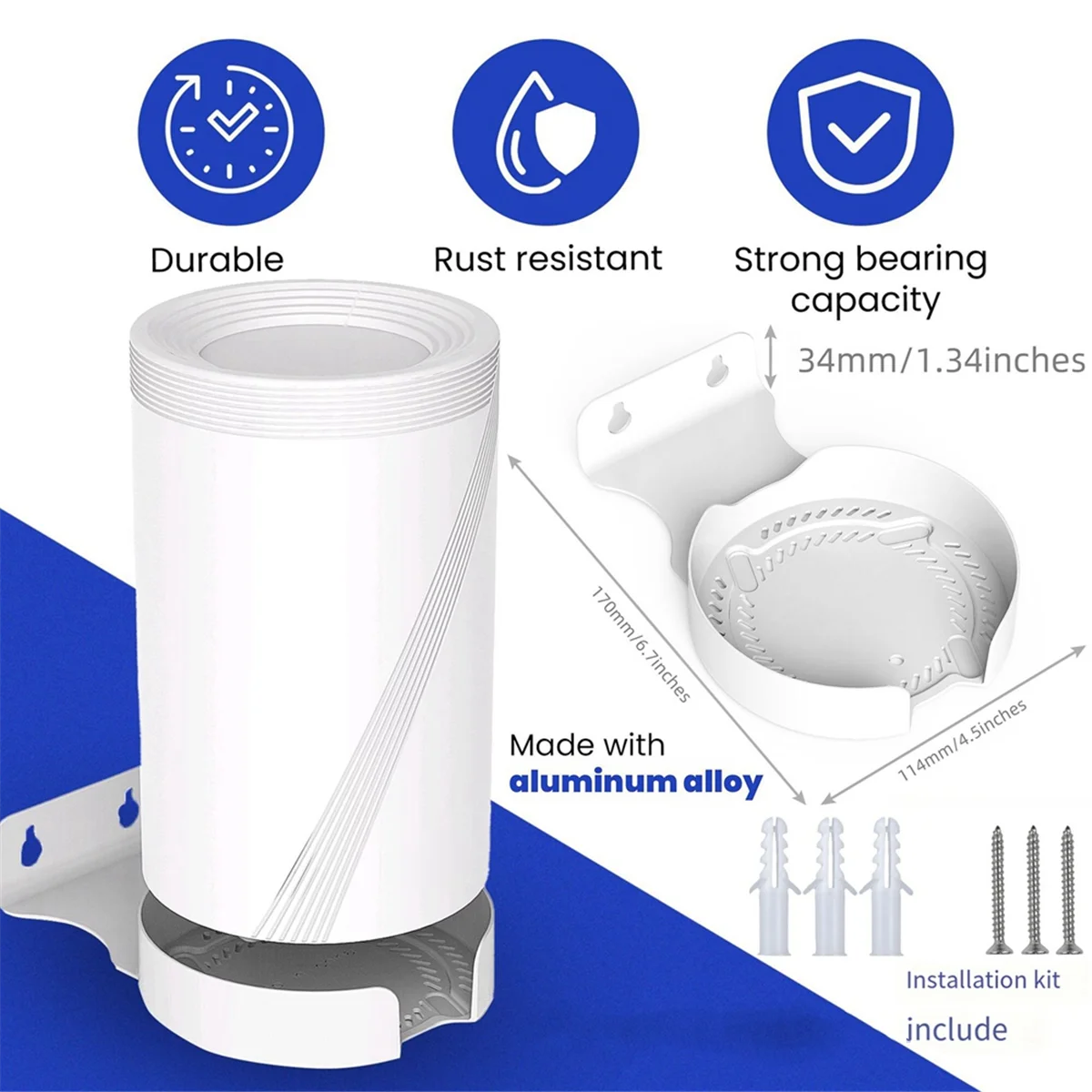 Настенный кронштейн для маршрутизатора подходит TP Link Deco BE63/BE65/BE10000 сетка Wi-Fi7