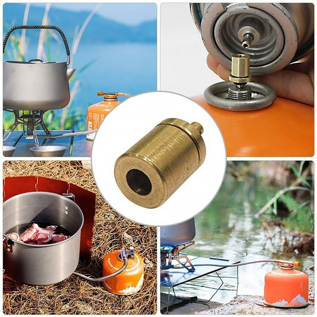 

Camping Stove Converter Adapter Outdoor Waterpot Connector Hiking Stoves Nozzle Replacement Part Kitchen Repair