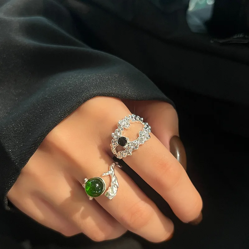 Регулируемое кольцо MEETSOFT для женщин регулируемое Ювелирное Украшение в