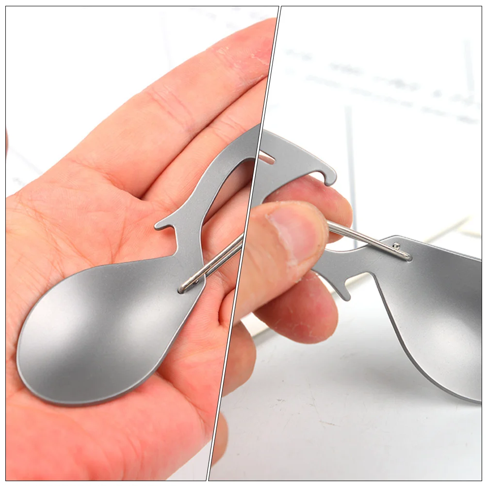 Принадлежности для кемпинга Spork Sporks Портативное снаряжение из титанового сплава