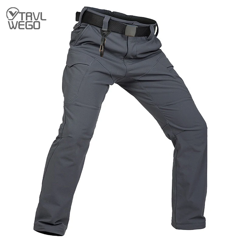

TRVLWEGO Men's Trousers Tactical Climbing Cycling Sport Spring Army Military Waterproof Combat Casual Fish Camp Hiking Pants
