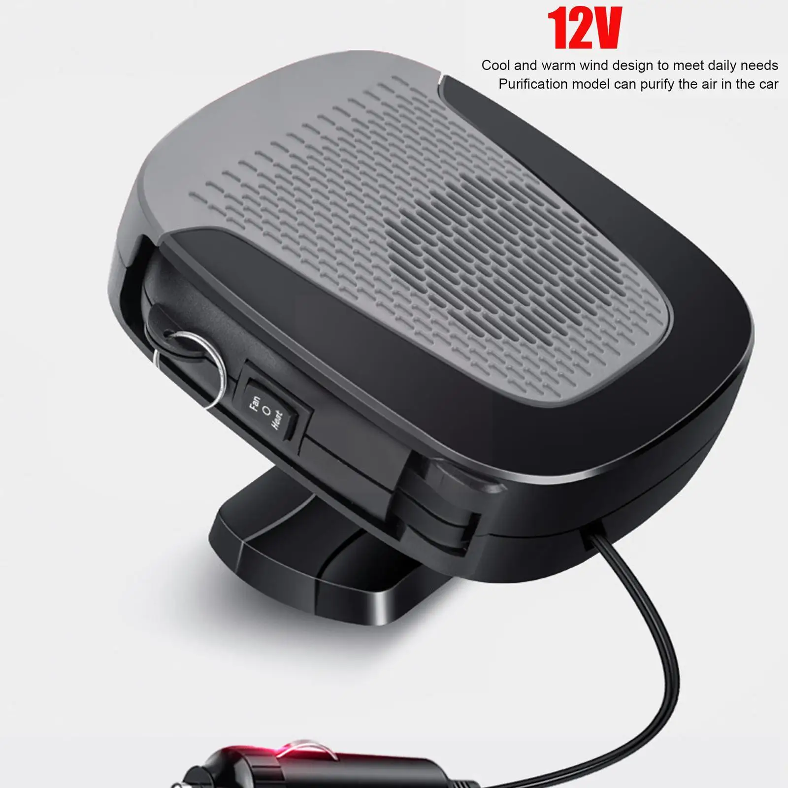 

Автомобильный Универсальный нагреватель, воздуходувка горячего воздуха на 360 градусов, регулируемый портативный автомобильный вентилятор...