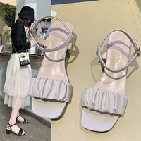 women sandals elegant stiletto high heels slingback gladiator sandals summer party prom shoes open toe comfortable high heel