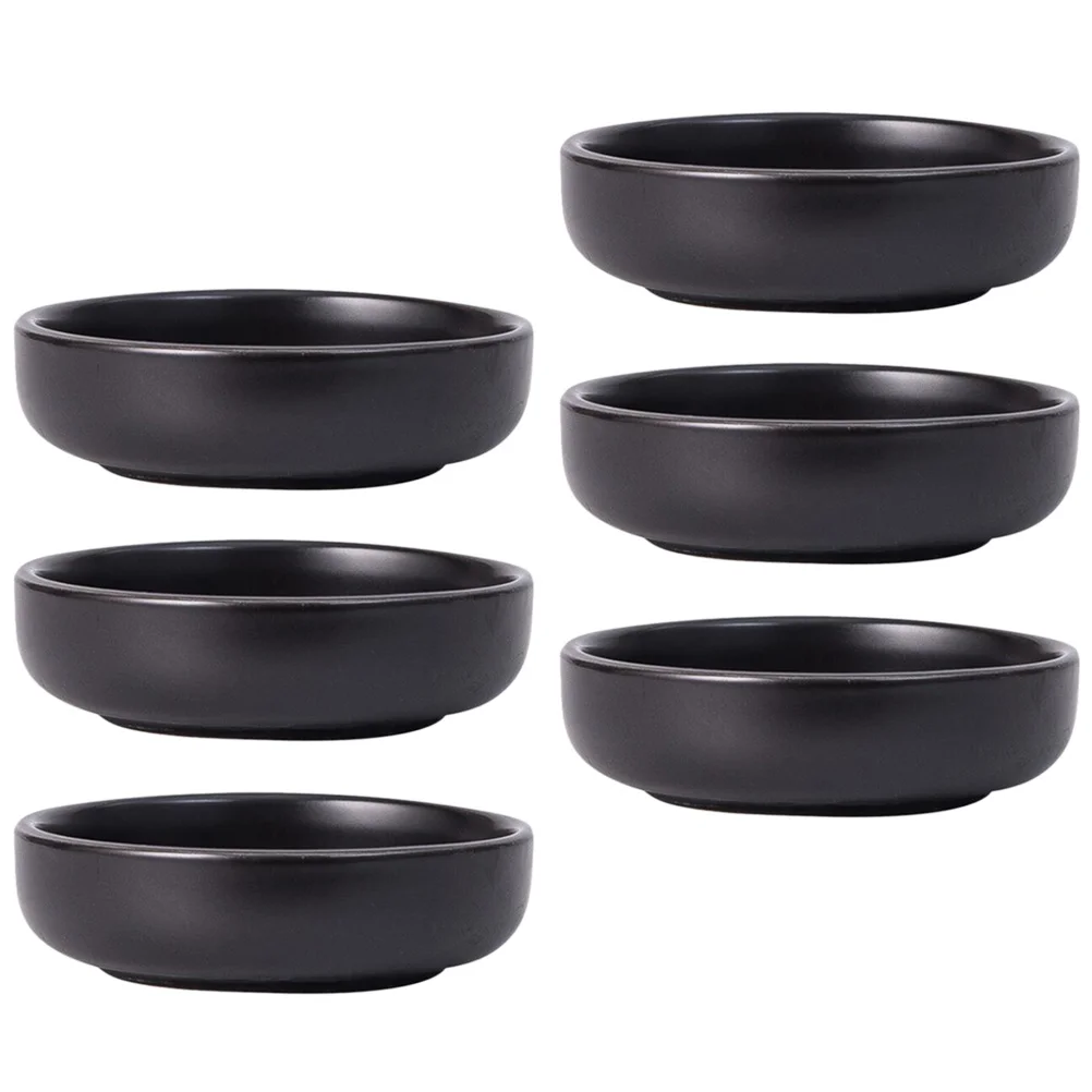 

Sauce Dish Dishes Bowls Soy Dippingceramic Seasoning Sushi Mini Japanese Side Plate Bowl Round Small Appetizer Porcelain Serving