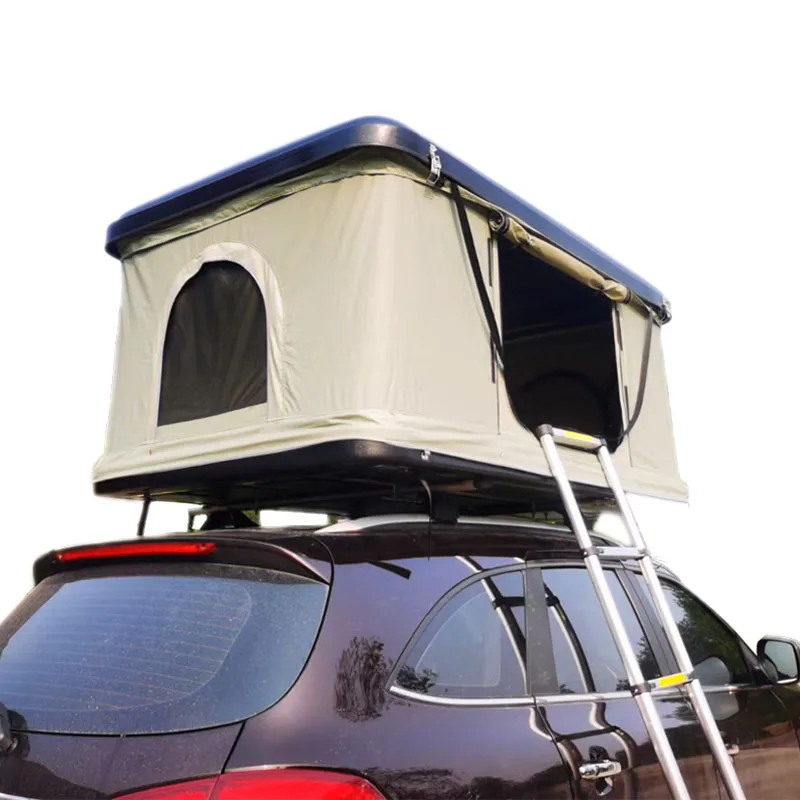 

Hard Shell Automatic Folding Car Roof Top Tent With Window