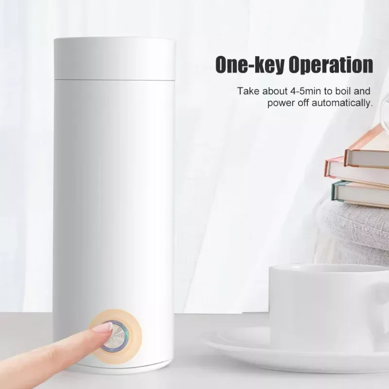 Дорожный Электрический чайник из нержавеющей стали 400 мл