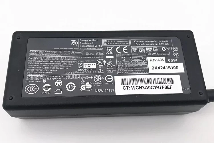 Фото Оригинальный адаптер питания HP HSTNN-CA15 430G3 X360 65W, зарядное устройство 19.5V3.33A №3