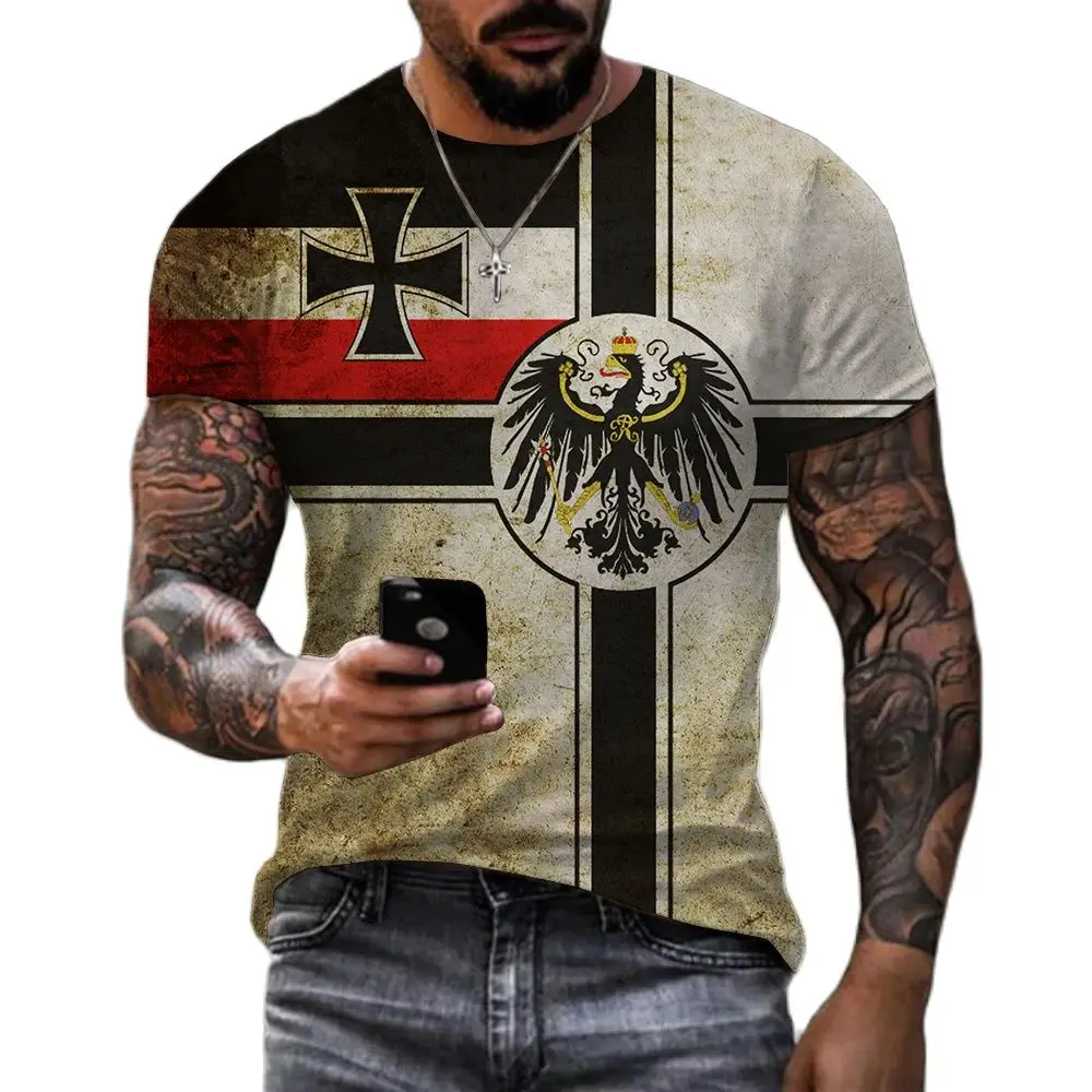 

New World Flag T Shirt For Men 3d Flag Graphic Printed Men T Shirt Oversized Short Sleeve Vintage Tops Tee Shirt Man Clothing