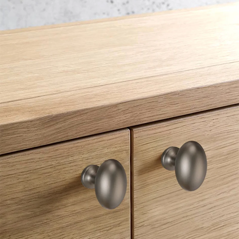 Ручка для шкафа овальный выдвижной ящик с одним отверстием в скандинавском стиле