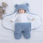 Одеяло для новорожденных, мягкий спальный мешок для новорожденных, на возраст 0-9 месяцев, осень-весна