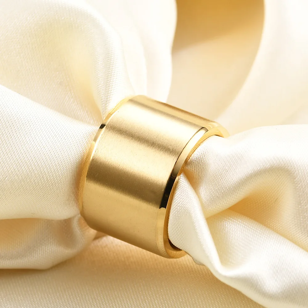 

Модное большое простое кольцо из нержавеющей стали матовое гладкое мужское состаренное бриллиантовое кольцо для мужчин ювелирные изделия ...