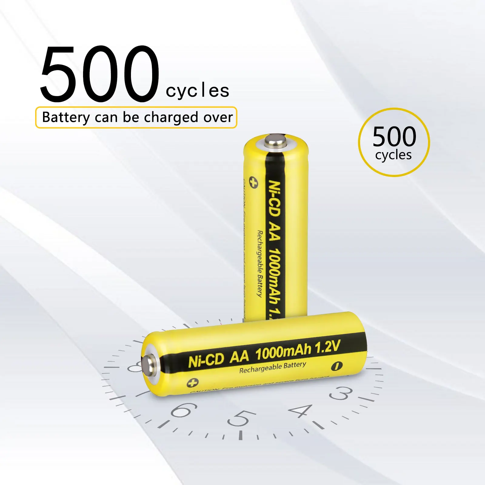 Аккумуляторные батарейки PKCELL 1000 мАч 2 А 30 шт