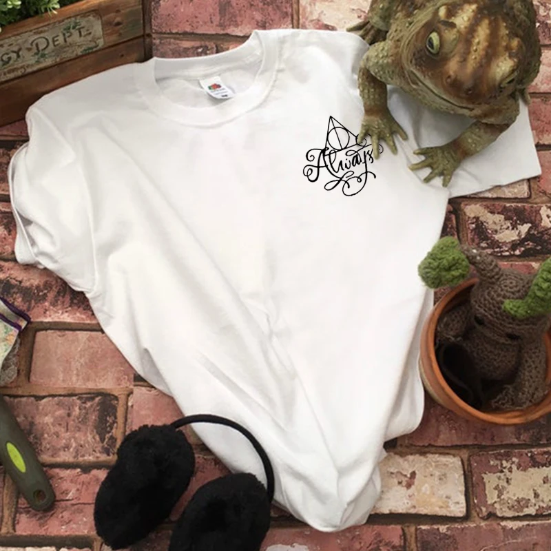 

HP Printed casual short-sleeved T-shirt