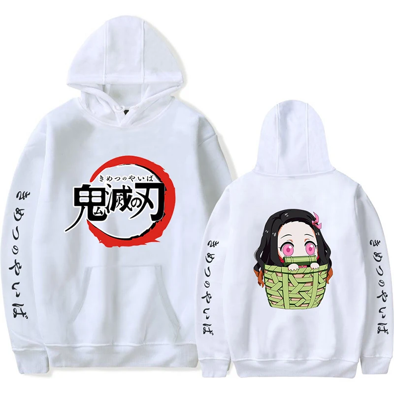 

Cosplay Demon Slayer's Blade Japanese Anime Hoodies Men's Women Sweatshirts Casual Sportswear Loose Harajuku Streetwear Clothes