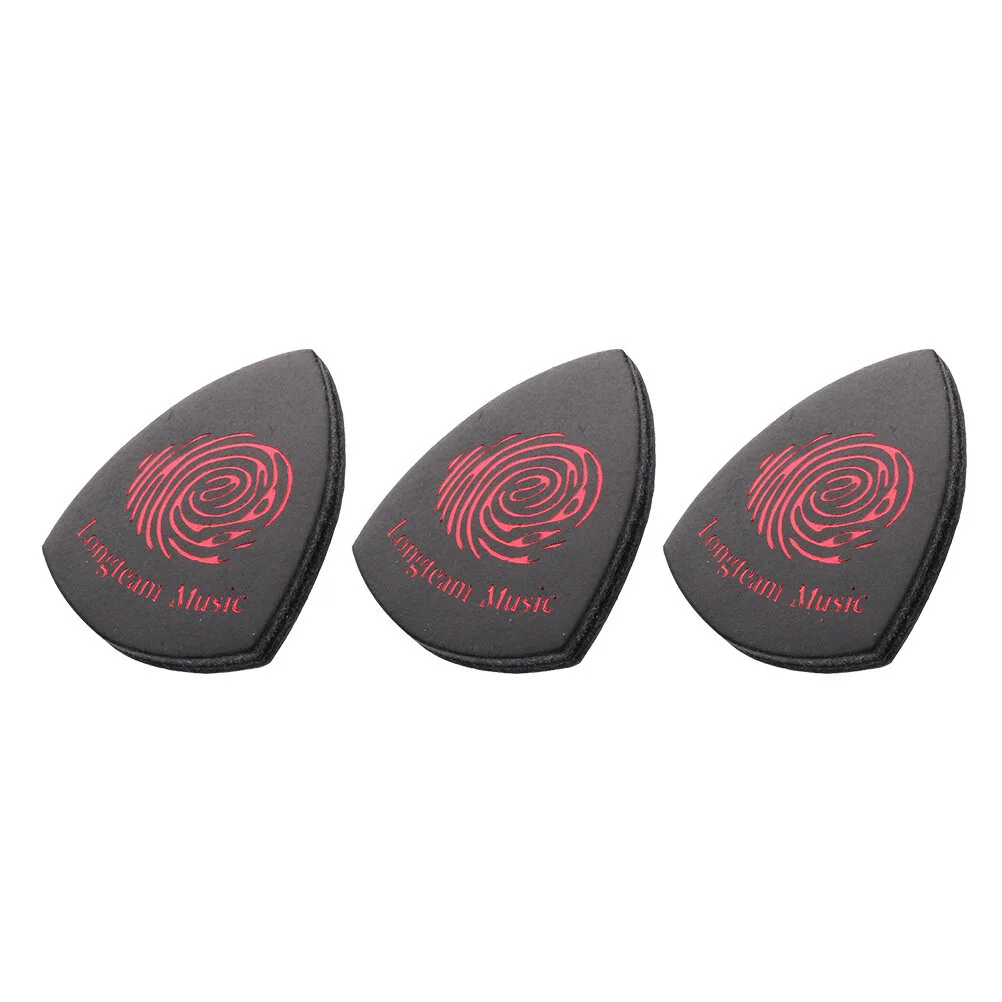 

3 Pcs Hawaii Bass Ukulele Professional Picks Durable Guitar Electric Exquisite Skin Musical Instrument Supplies Plectrums