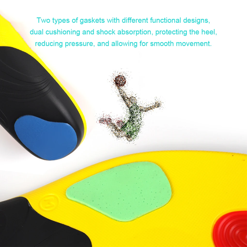 2 упаковки/партия дышащие ортопедические стельки для обуви