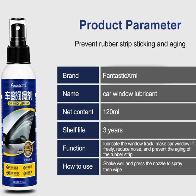 Смазка для окон Резиновая лента защиты от солнца и шума
