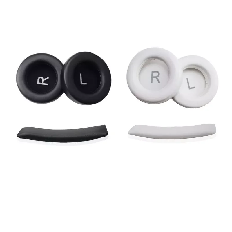 

1Set Soft Leather Ear Cushion Cover Cup Earpads Headband for AKG K540 K545 K845 K845BT Headphones Repair Parts Accessories