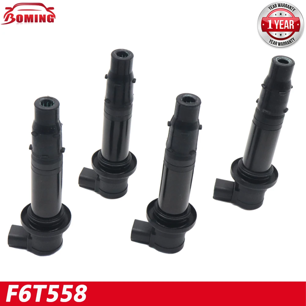 Катушка зажигания F6T558 для Yamaha YZF R1 R6 R6S VMX V Max RJ15 Bj R1FZ8 2002-2017 5PW-82310-00-00 39P-82310-10-00