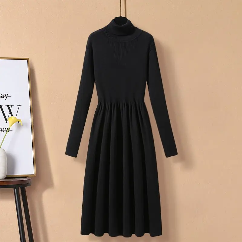 Осенне-зимняя элегантная одежда искусственная кожа новинка 2023 красный вязаный