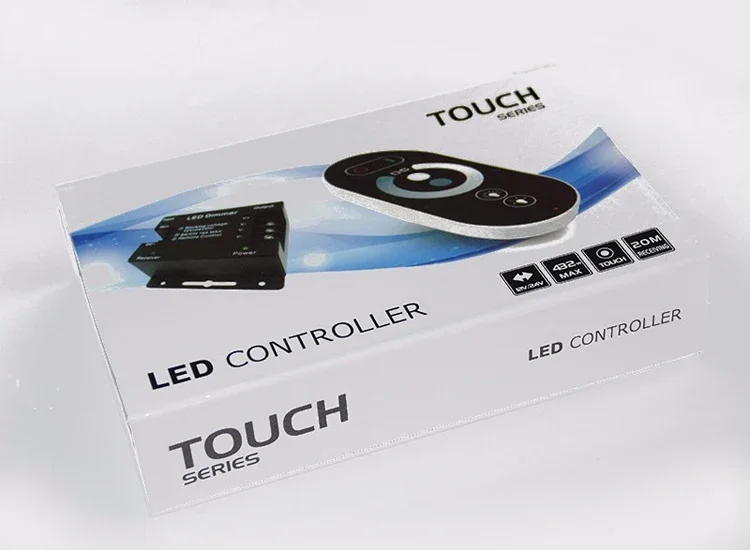 Светодиодный сенсорный контроллер RF беспроводной диммер двухцветная