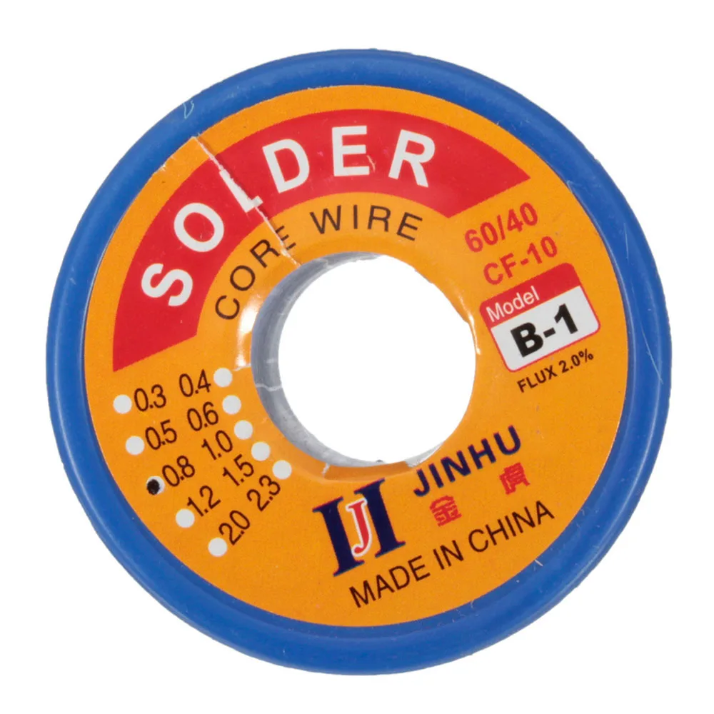 250 г 0,5 мм 0,6 мм 0,8 мм 1,0 мм 2,0 мм 60/40 оловянно-свинцовый припой с флюсом для ремонта электрической проводки на ИС.