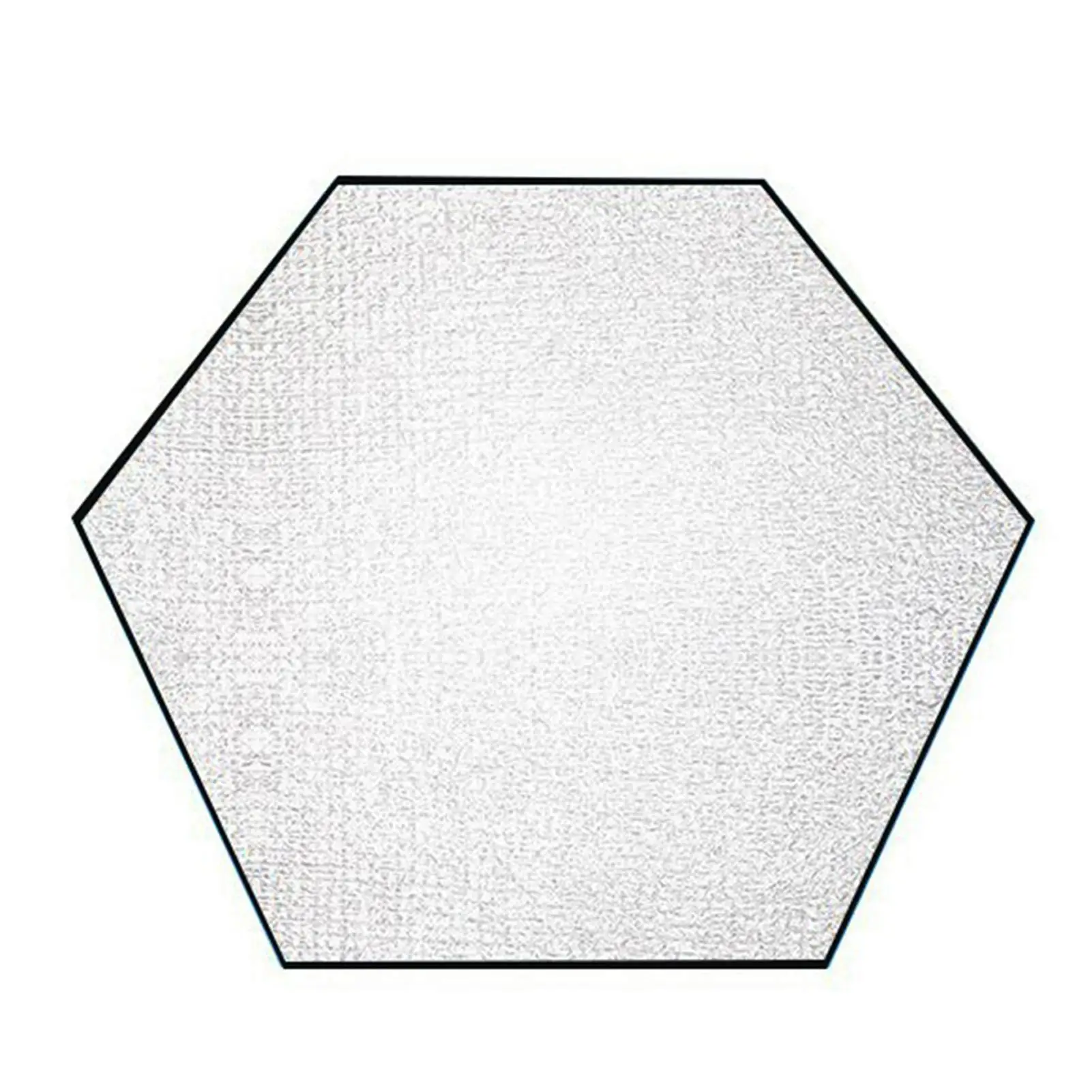 

Hexagonal Tent Footprint Aluminum Film Tent Tarp Footprint Tent Accessories Aluminum Film Hexagonal Picnic Mat Footprint