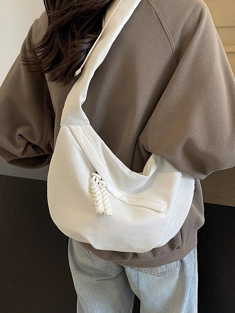 Сумка женская тканевая вместительная холщовая саквояж на плечо для поездок с