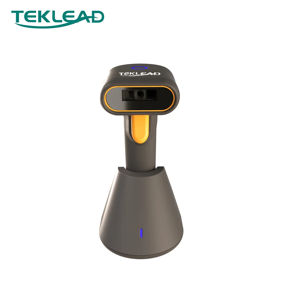 Фото TEKLEAD Ручной 1D 2D проводной USB Bluetooth улучшенный беспроводной сканер штрих-кода 2,4G для розничной торговли супермаркетом для логистики №5
