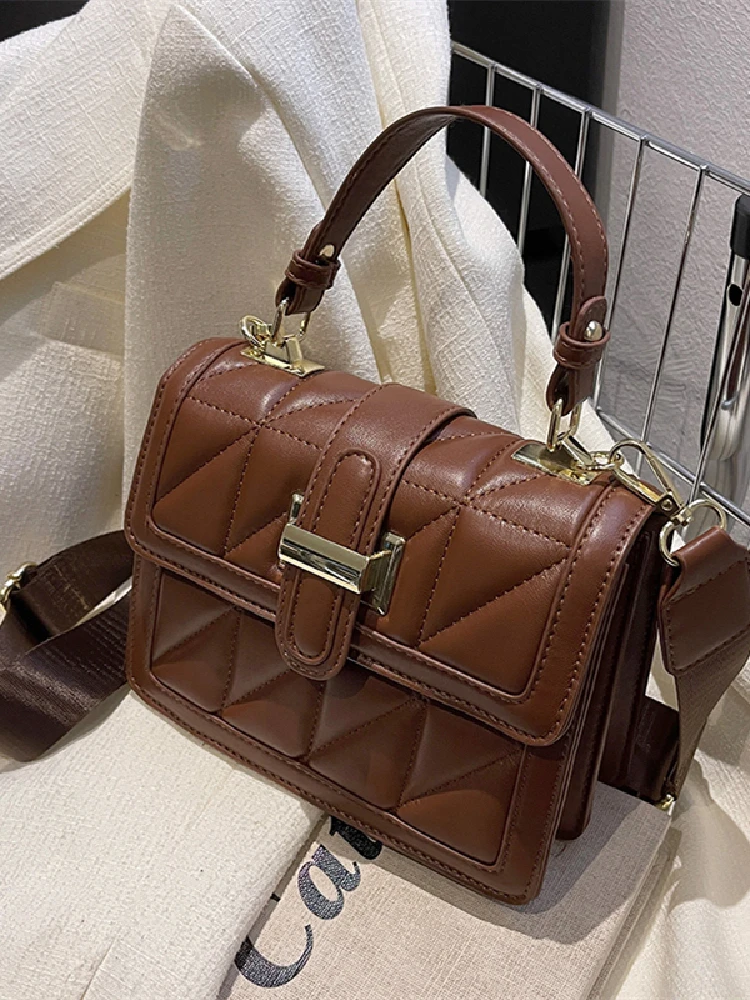 

Vintage Style Women's Bags 2022 Premium Texture Bags New Messenger Bags Fashion Shoulder Bags Handbags Classic Square Bags