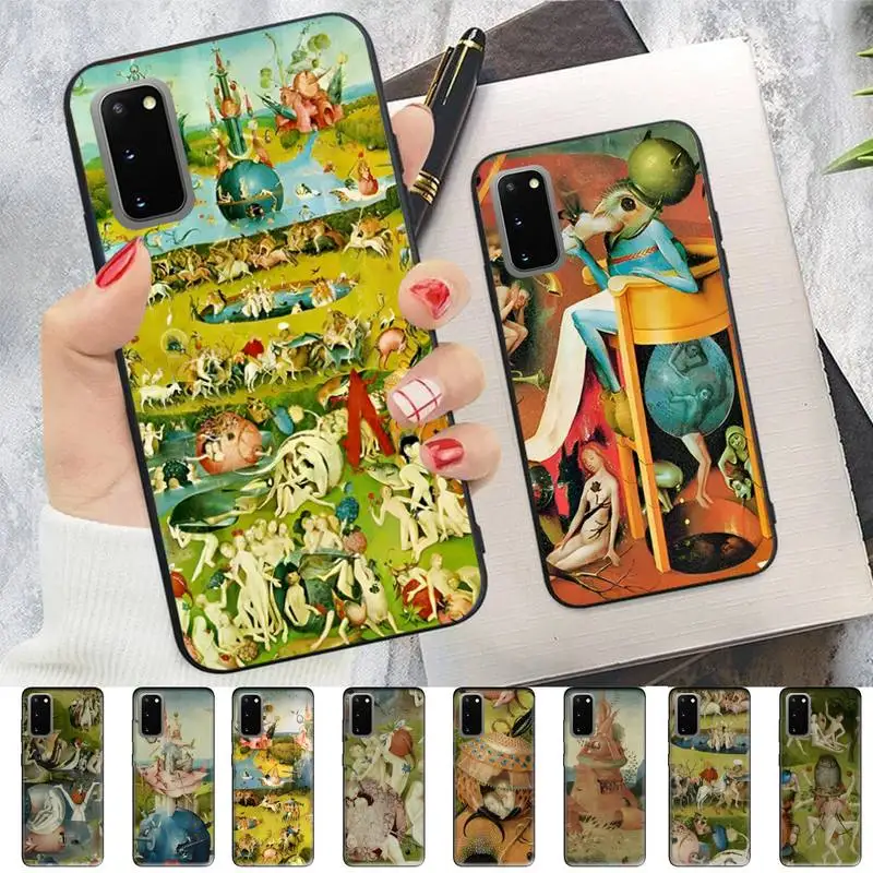 

TOPLBPCS Garden Of Earthly Delights Phone Case for Samsung S10 21 20 9 8 plus lite S20 UlTRA 7edge