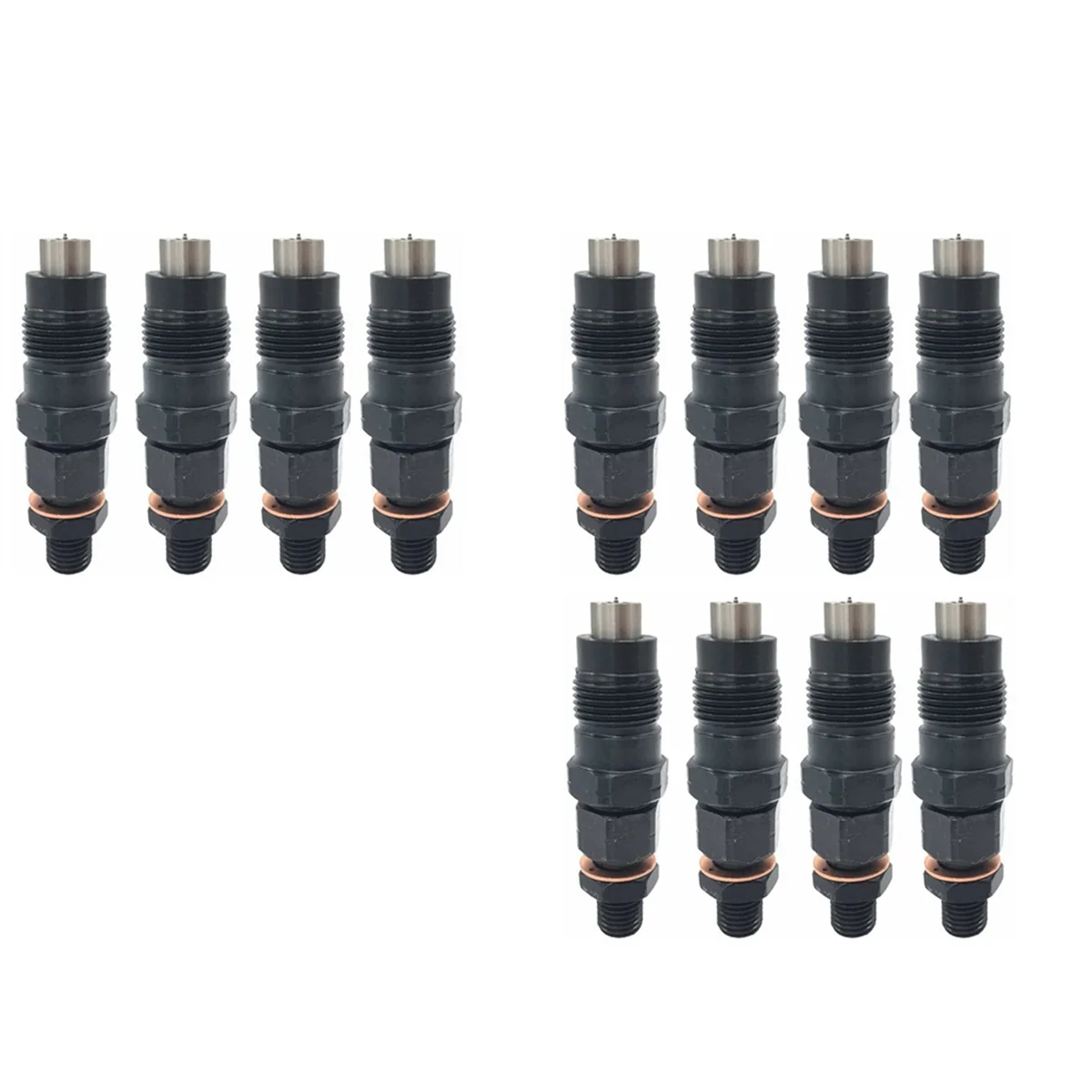 12 шт. Топливная форсунка для Mitsubishi L200 K7-T 2.5D K64T 4D56 8V 2477Cc 1996-2007 MD338904 105148-1560