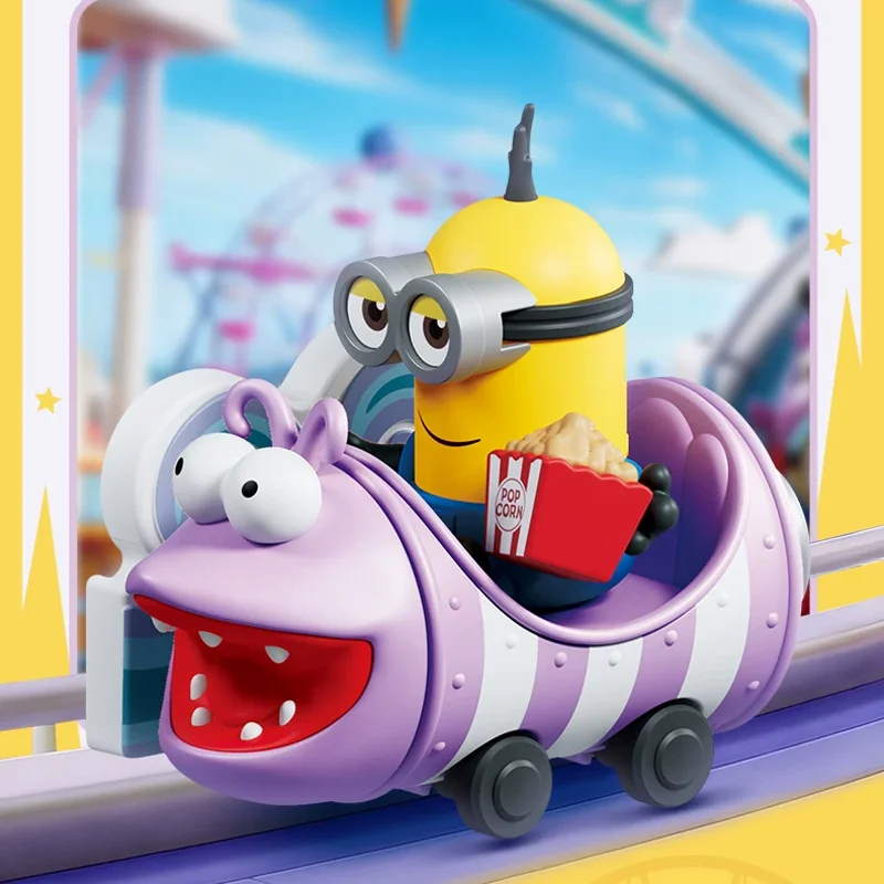 Оригинальные фигурки Blokees Minions Daadoos Nest Series 01 - Super Silly Fun Land Ride, коллекционные игрушки в слепой коробке, подарки для мальчиков (art.: 3920da94c9076) - 3920da94c9076