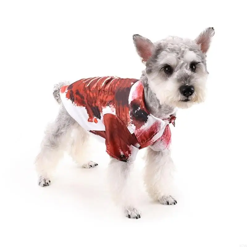 D7YB Heeking Blood Rink For Dog Cats Costum