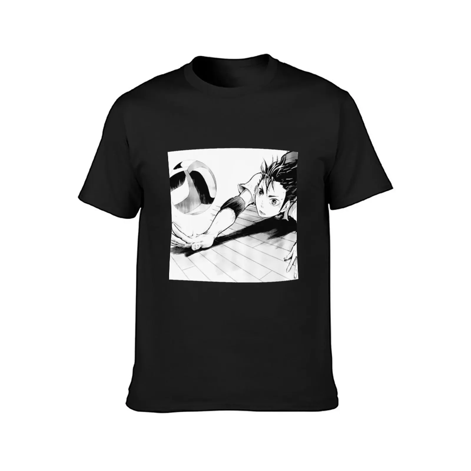 Футболка Nishinoya футболки большого размера мужская рубашка на заказ роскошная