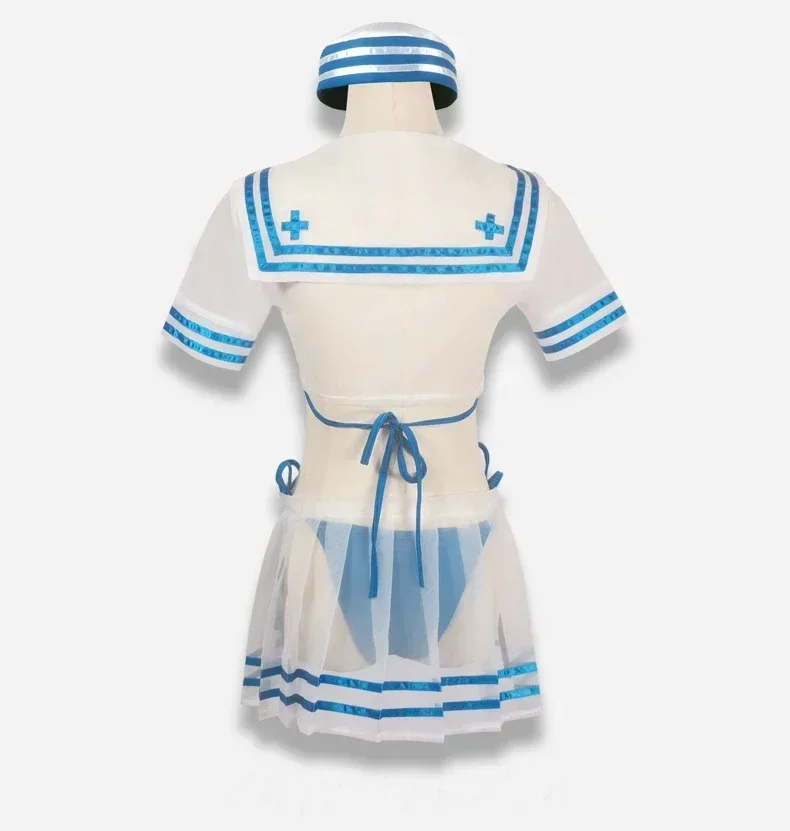 Ilustrasi Re: Mallorca Di Dunia Yang Berbeda Dari Nol Rem Kostum Косплей Купальники для девочек Костюм моряка